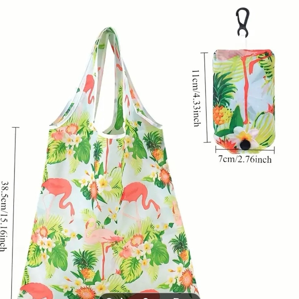 Reusable Tote Bag with Pouch